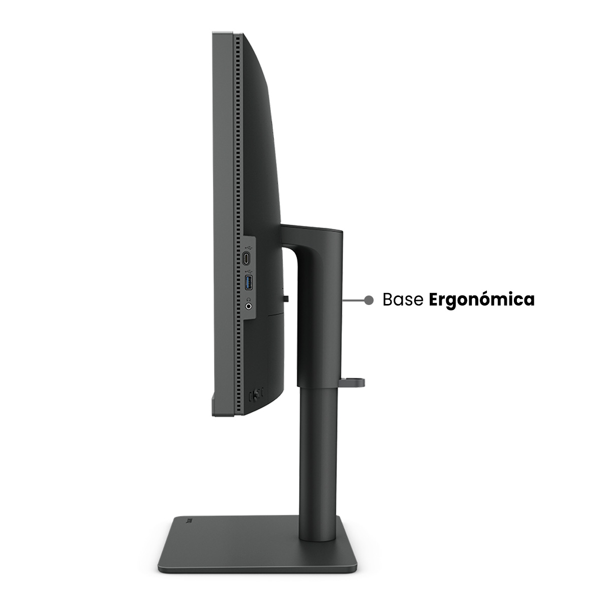  Monitor de Diseño BenQ 27 pulgadas 4K AQ Color (PD2705U), Compatible con Mac, 3480px, LED, IPS, 99% Rec.709, 99 % sRGB, 10 bit, CAD/CAM, Animación, Modo cuarto obscuro, Low Blue Light, Anti reflejante, Flicker-free, AMA, altura/inclinación ajustable, HDMI, DP