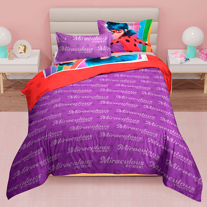 Set de Edredón Matrimonial Reversible Lady Bug - Providencia