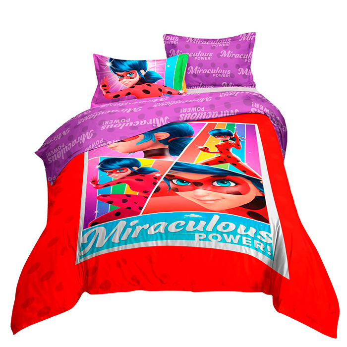 Set de Edredón Matrimonial Reversible Lady Bug - Providencia