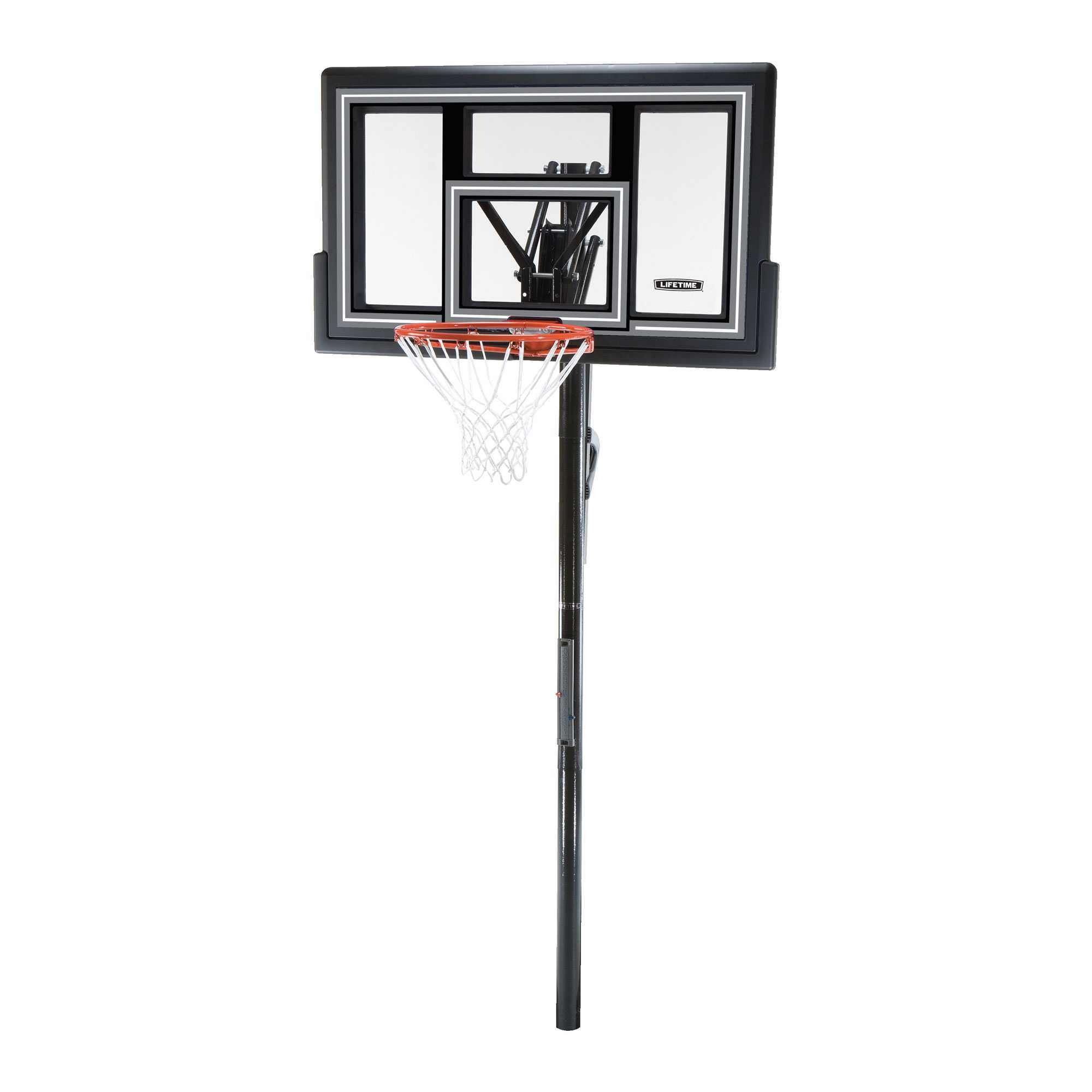 Tablero de Basquetbol Ajustable Fijo al Suelo 50 Pulgadas
