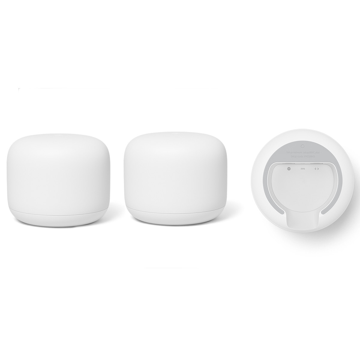 Google Nest Wifi Router + 2 Puntos AC2200 Mesh 3 Pack