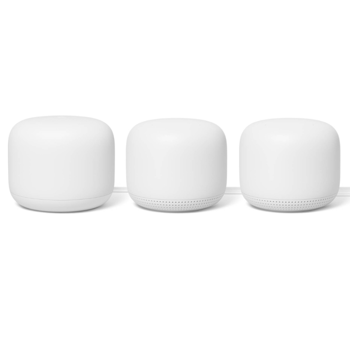 Google Nest Wifi Router + 2 Puntos AC2200 Mesh 3 Pack