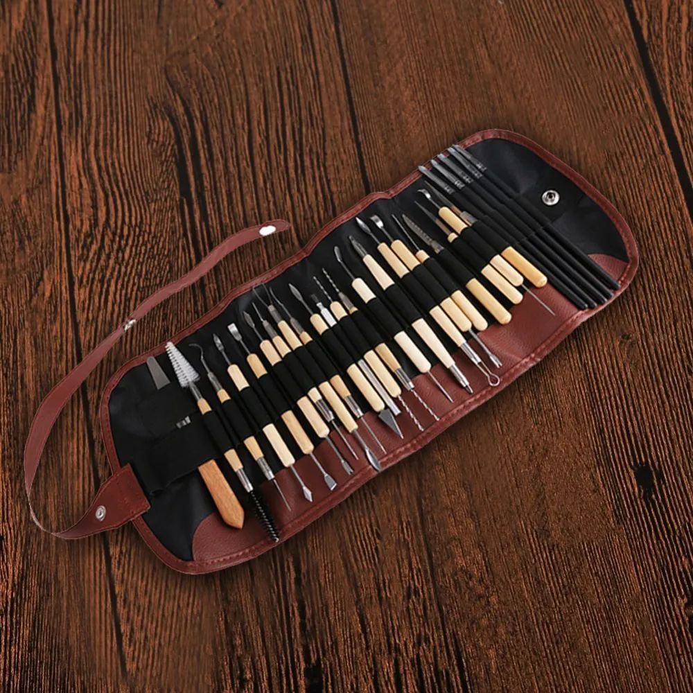 Herramientas Para Modelar Arcilla Y Cerámica, 30 Unidades