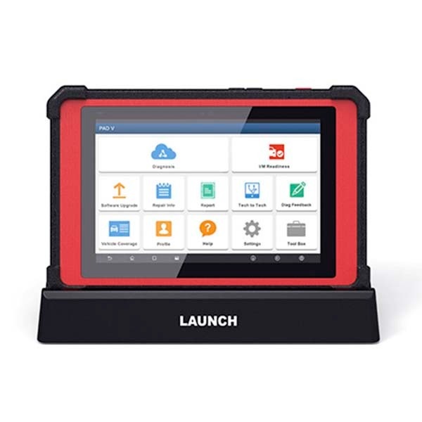 Escaner Launch PADV con J2534 y topologia de red