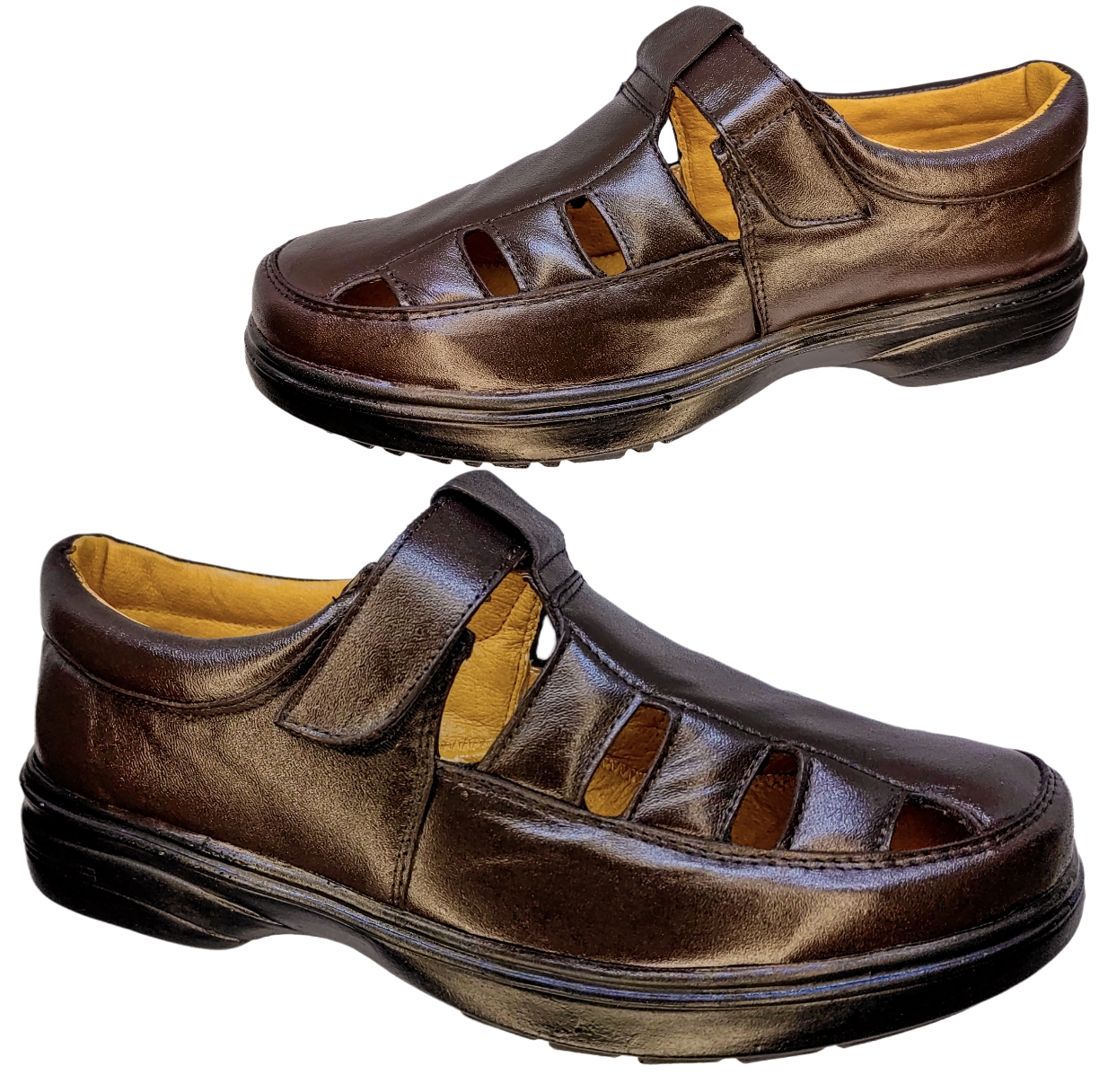 Huarache Hombre 100% Piel Borrego Forro Acojinado Suave y Ligero varios.