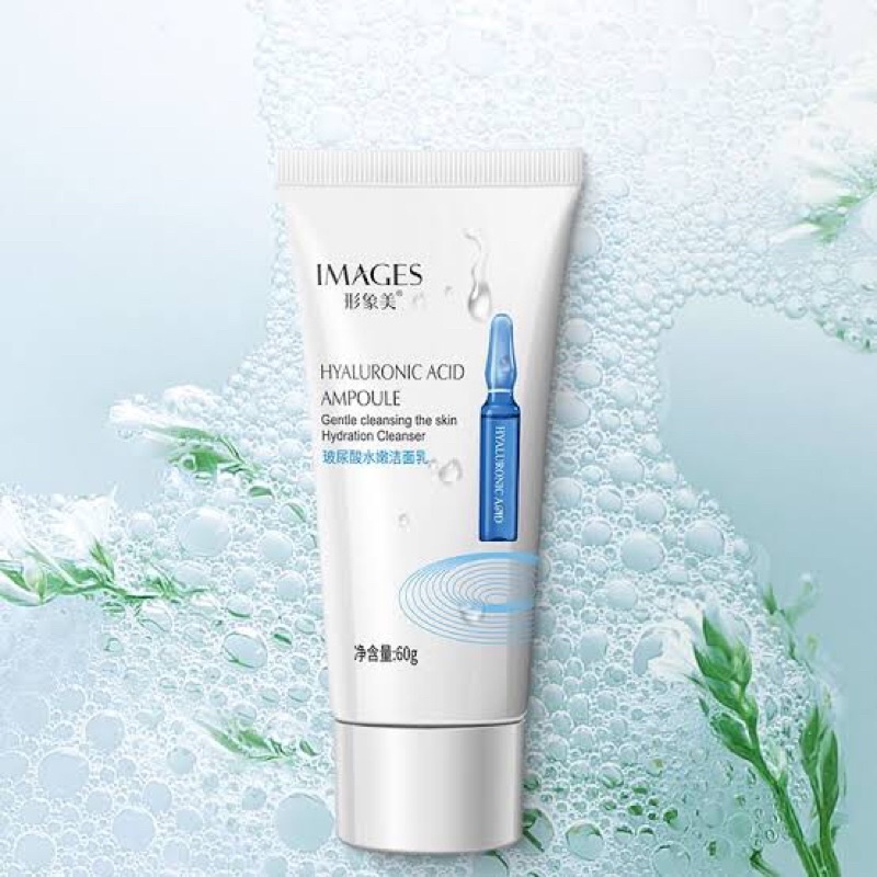 Crema Facial Ácido Hialurónico Aclara Acné Puntos Negros Hidratante Limpiadora