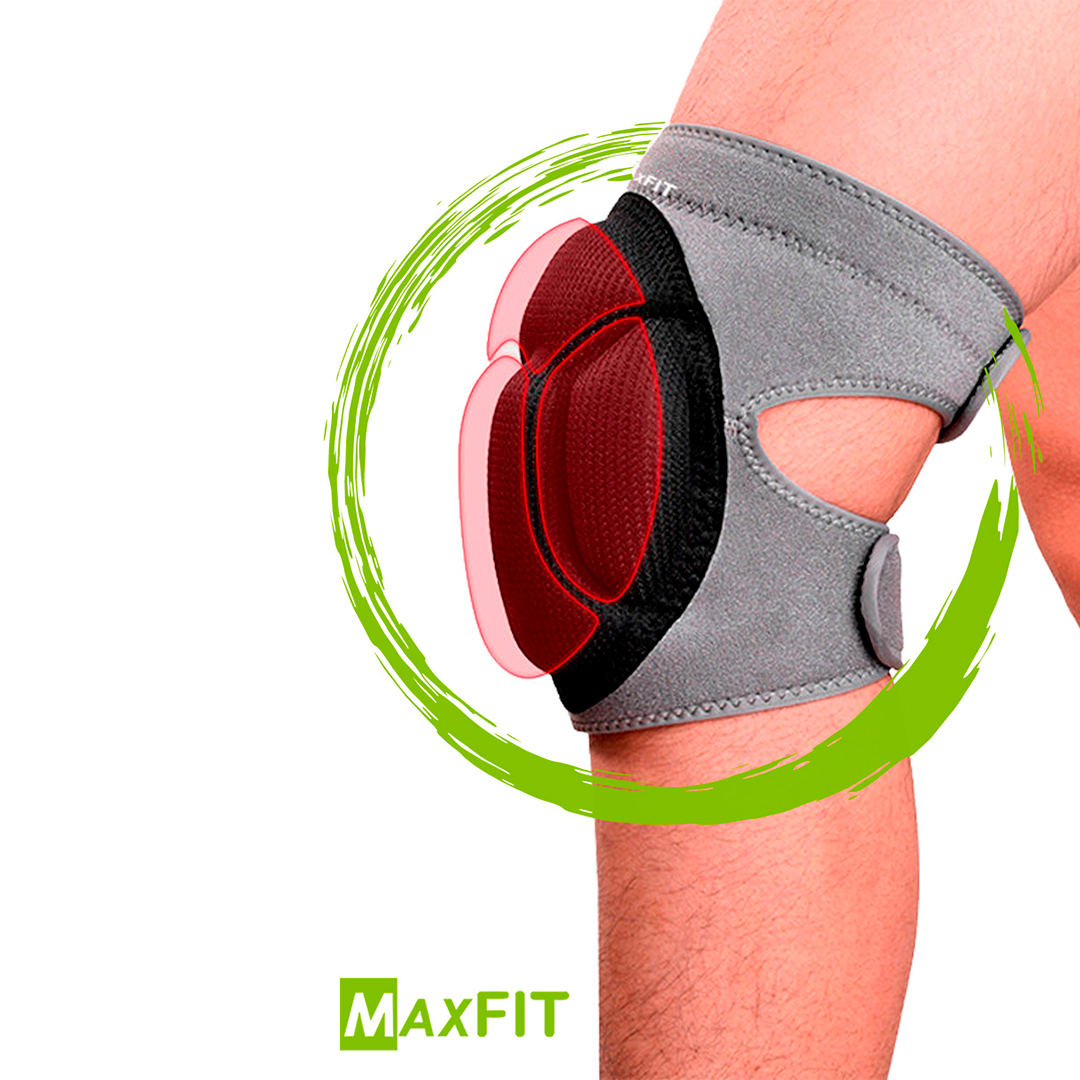 Par De Rodilleras Deportivas De Protección -compresión Maxfit Hx924