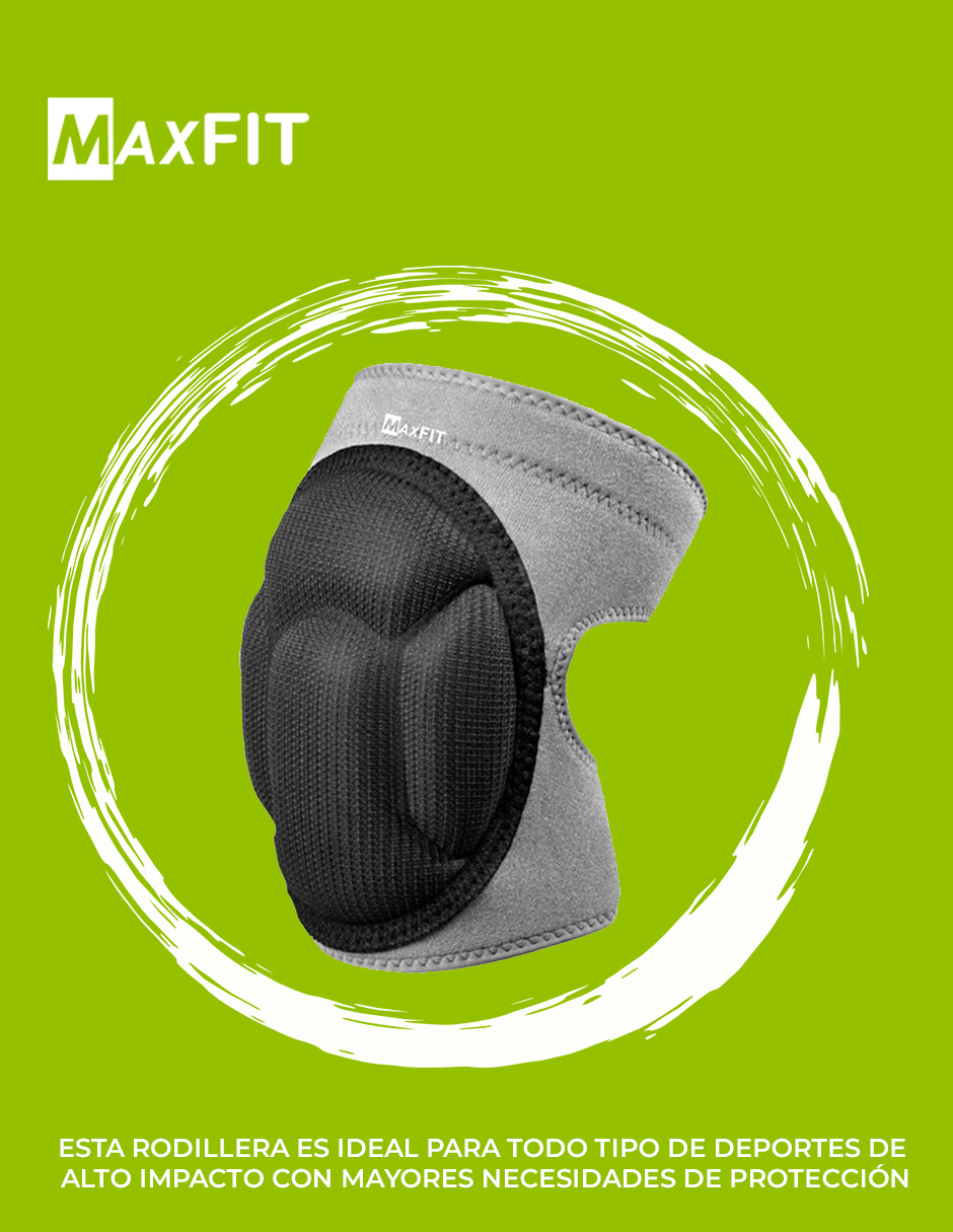 Par De Rodilleras Deportivas De Protección -compresión Maxfit Hx924
