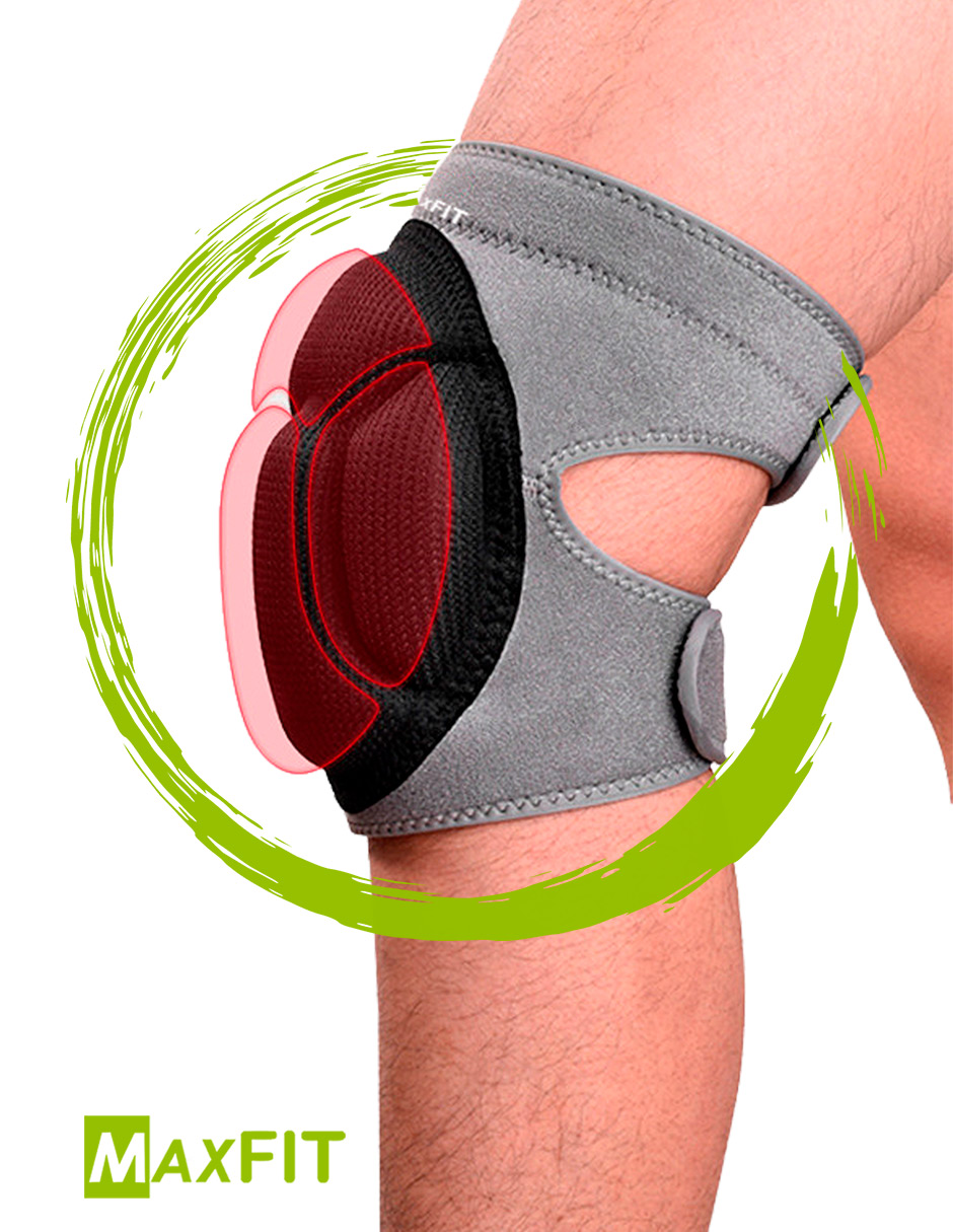 Par De Rodilleras Deportivas De Protección -compresión Maxfit Hx924