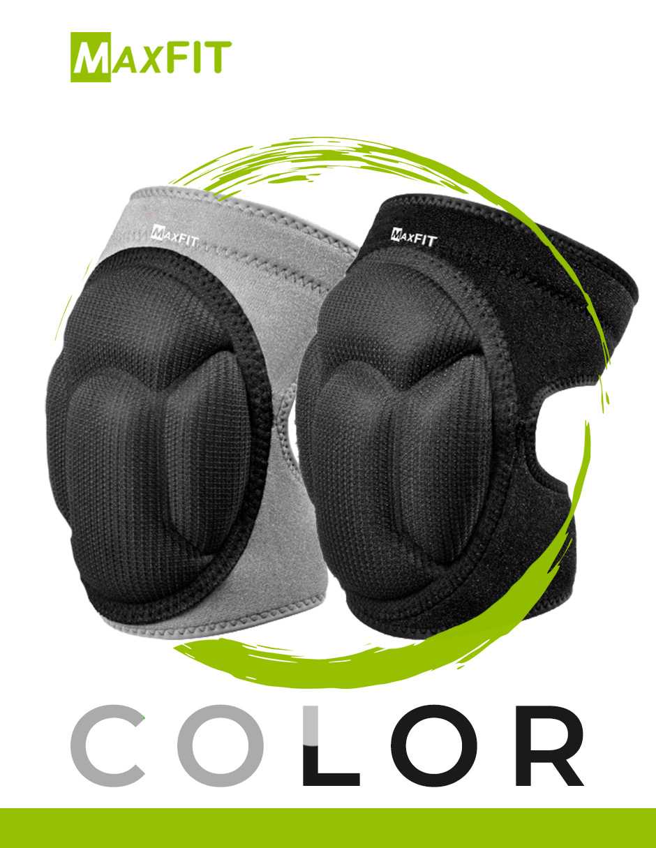 Par De Rodilleras Deportivas De Protección -compresión Maxfit Hx924