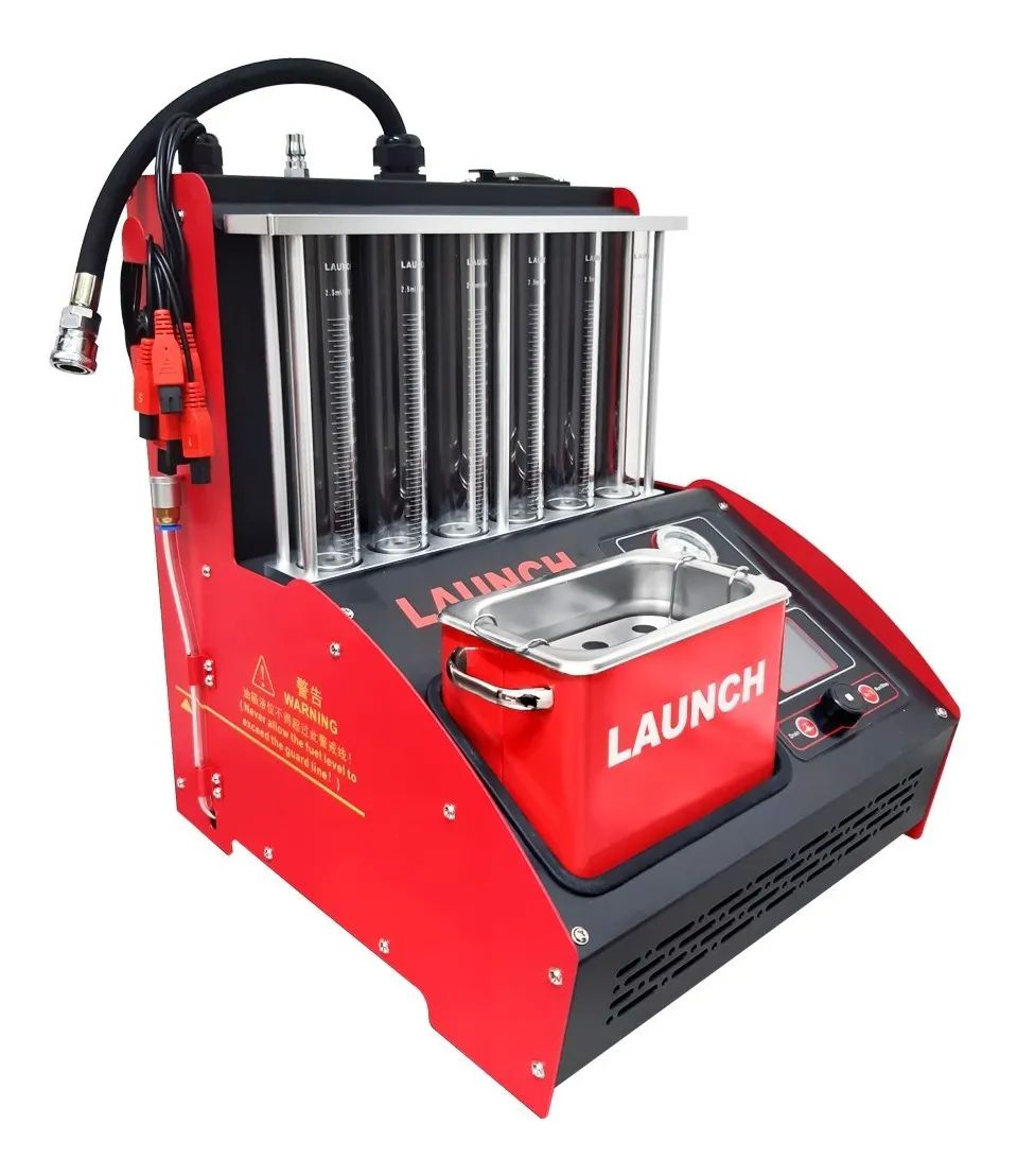 Laboratorio de Inyectores LAUNCH 6 inyectores con tina de ultrasonido