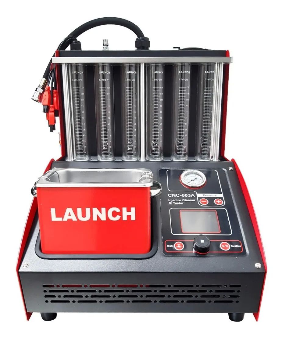Laboratorio de Inyectores LAUNCH 6 inyectores con tina de ultrasonido