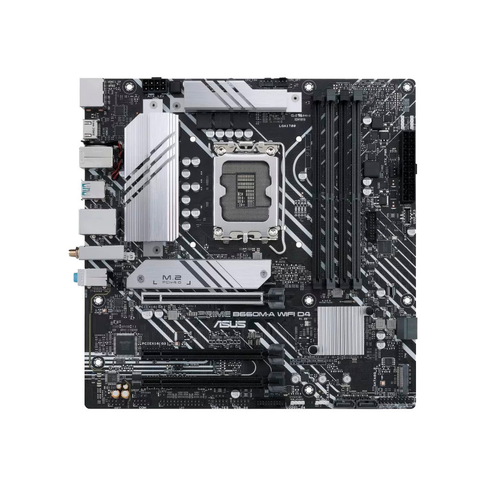 Tarjeta Madre Intel 12va Gen Asus Prime B660M-A Wfi D4