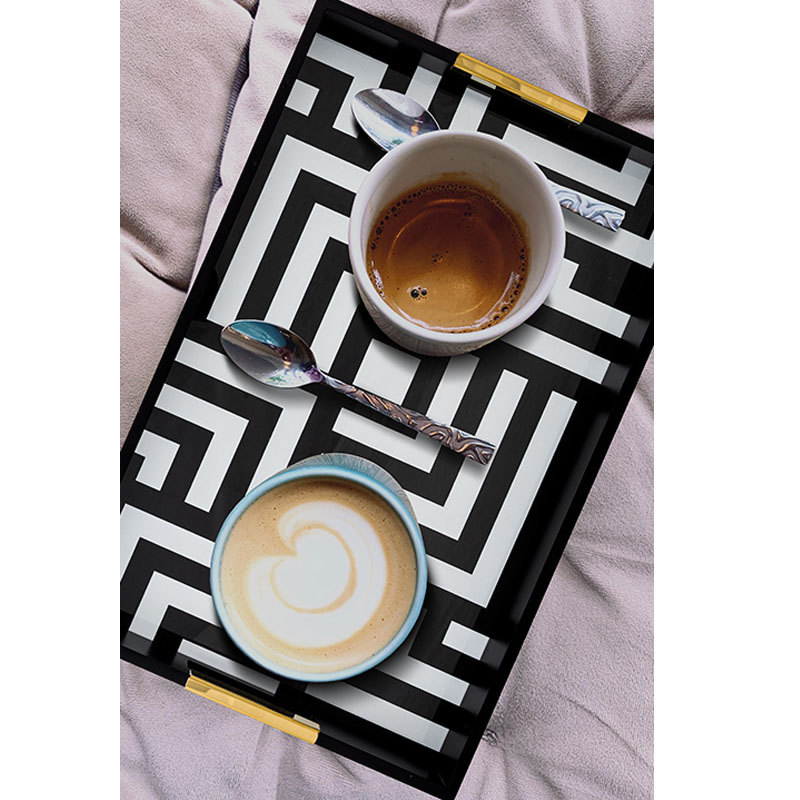 Charola Black and White Kyuden Home