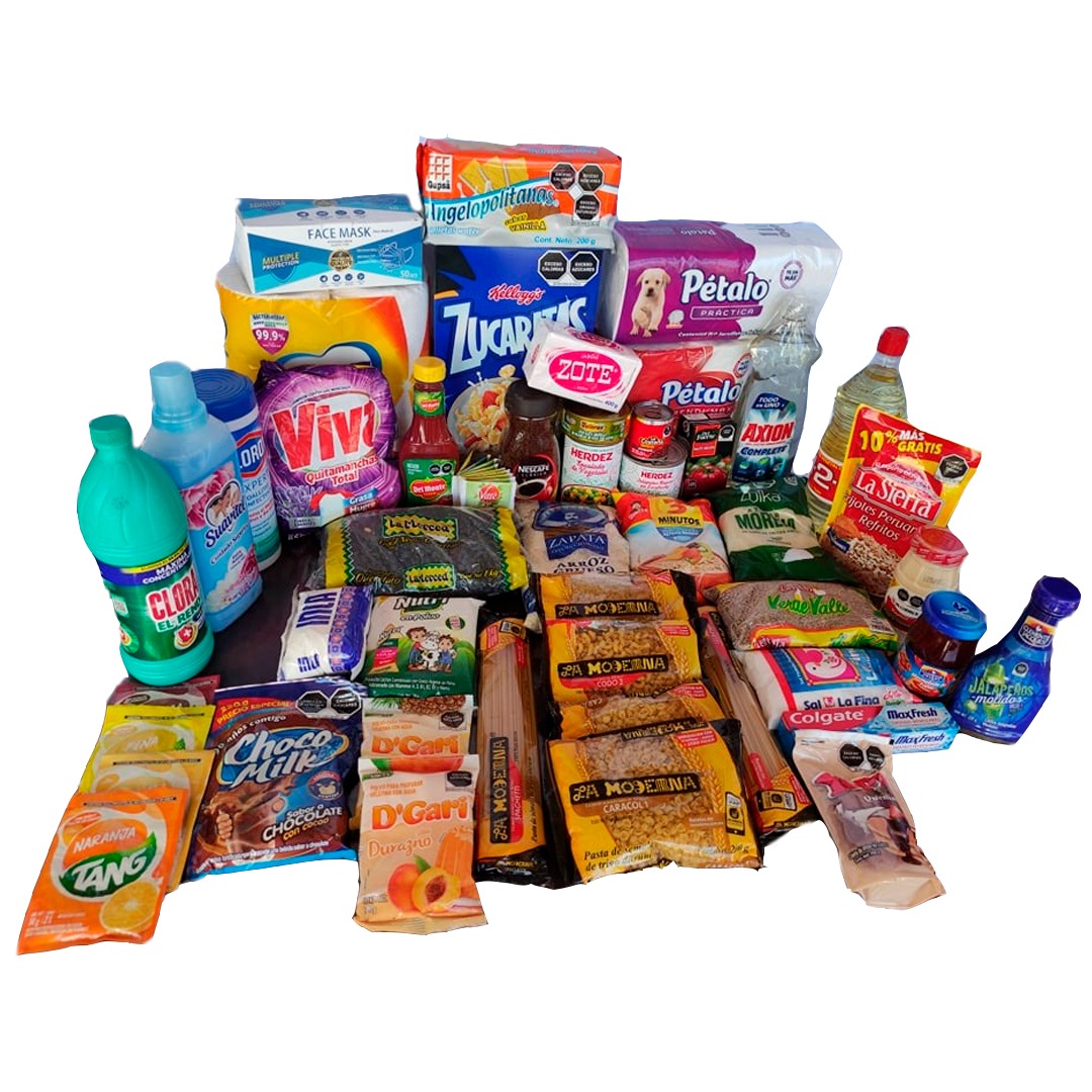 Despensa Grande Super Completa Buena Calidad 48 Productos