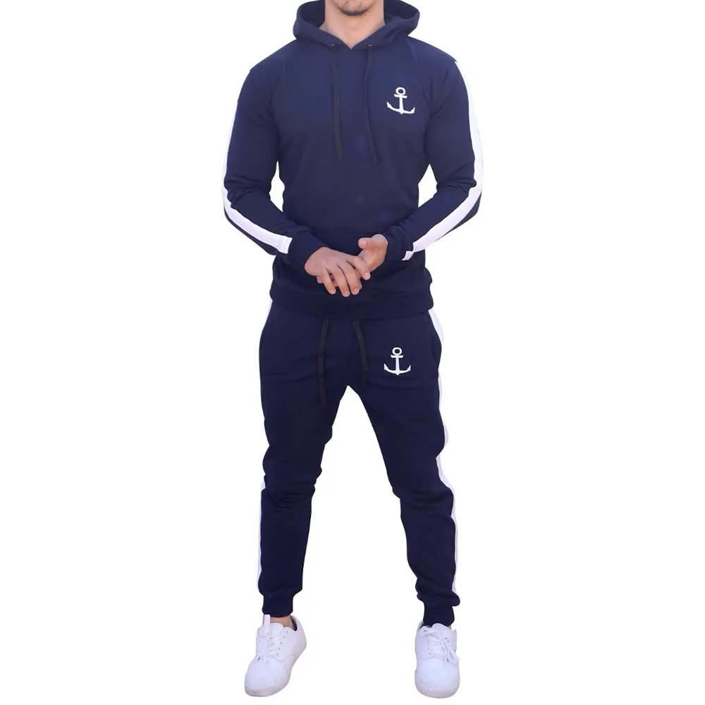 John Leopard Conjunto Pants y Sudadera Franja