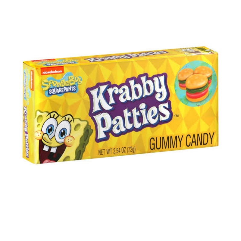 Gomitas Cangre Burger Krabby Patties 
