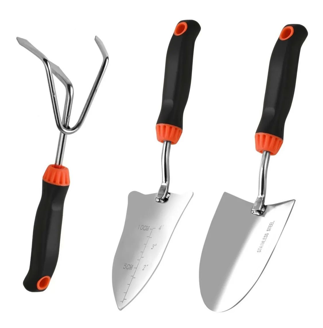 Set de 2 Palas Rastrillo Para Jardineria