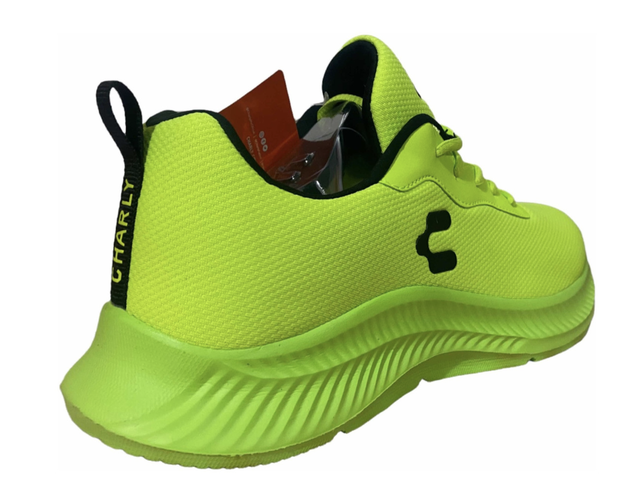 Tenis Urbanos Casuales Charly Verde Fosfo Comodos