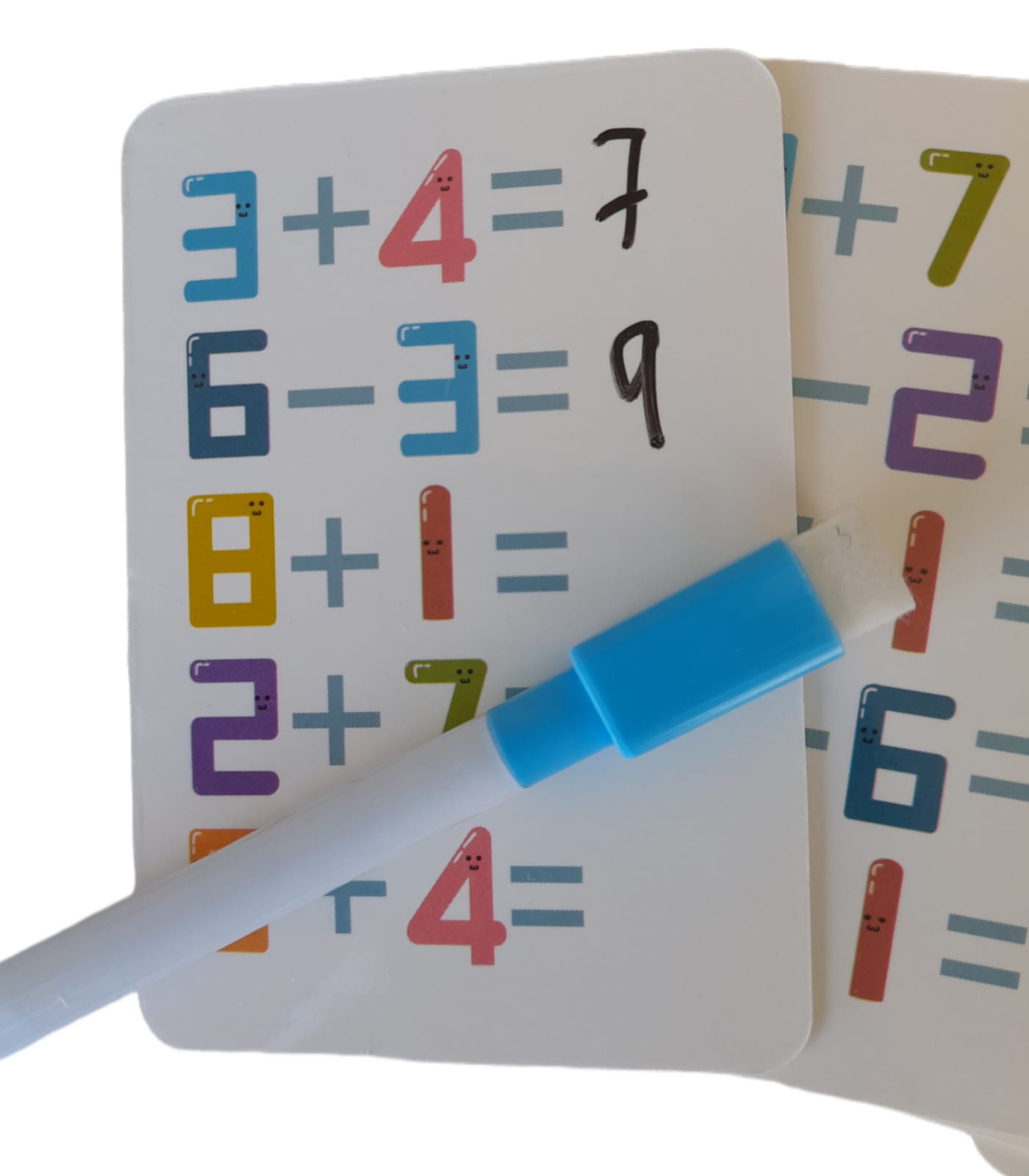 Juego Didáctico Tarjetas De Operaciones Matemáticas
