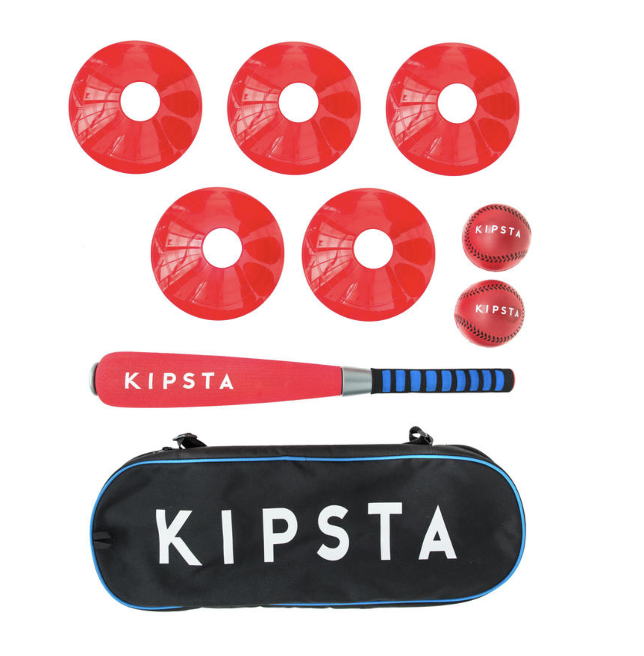 Set Completo De Beisbol Para Niños 1 Bat, 2 Pelotas, 4 Bases