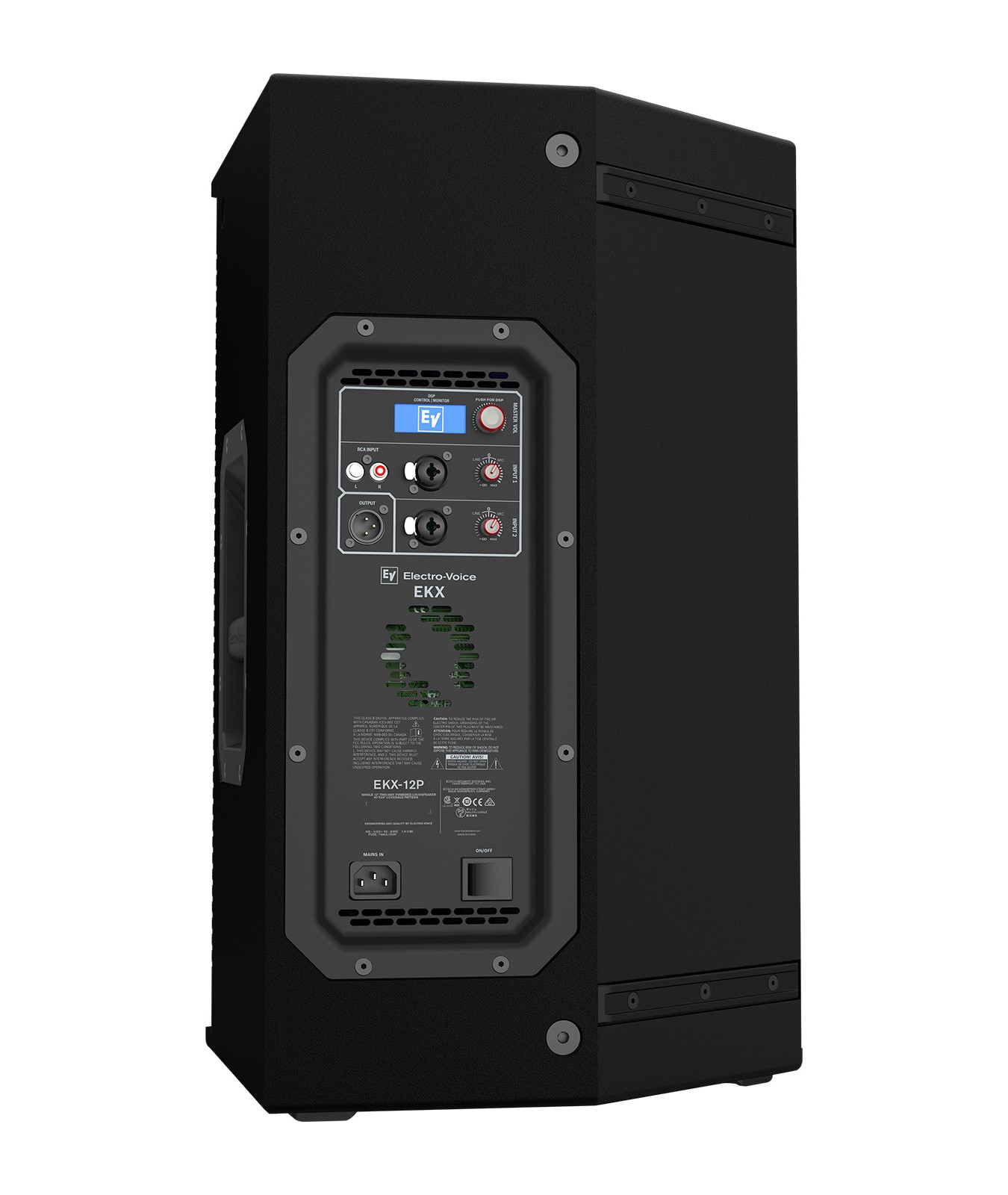 bafle electrovoice ekx-12p de 1500w.