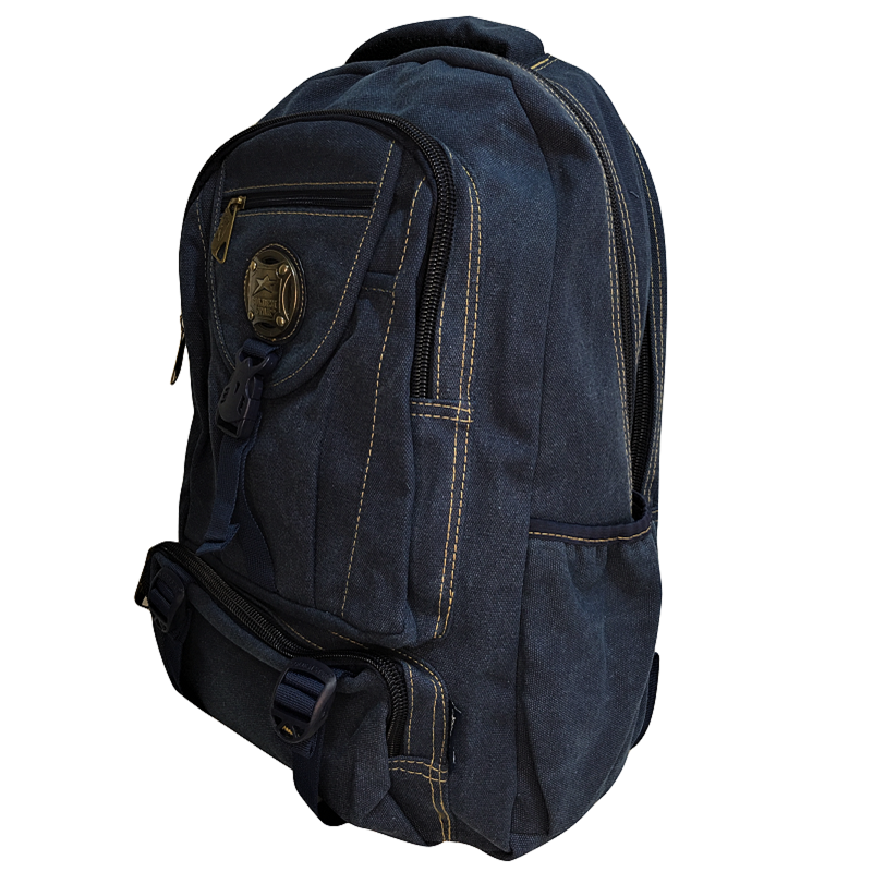 Mochila De Lona Vintage