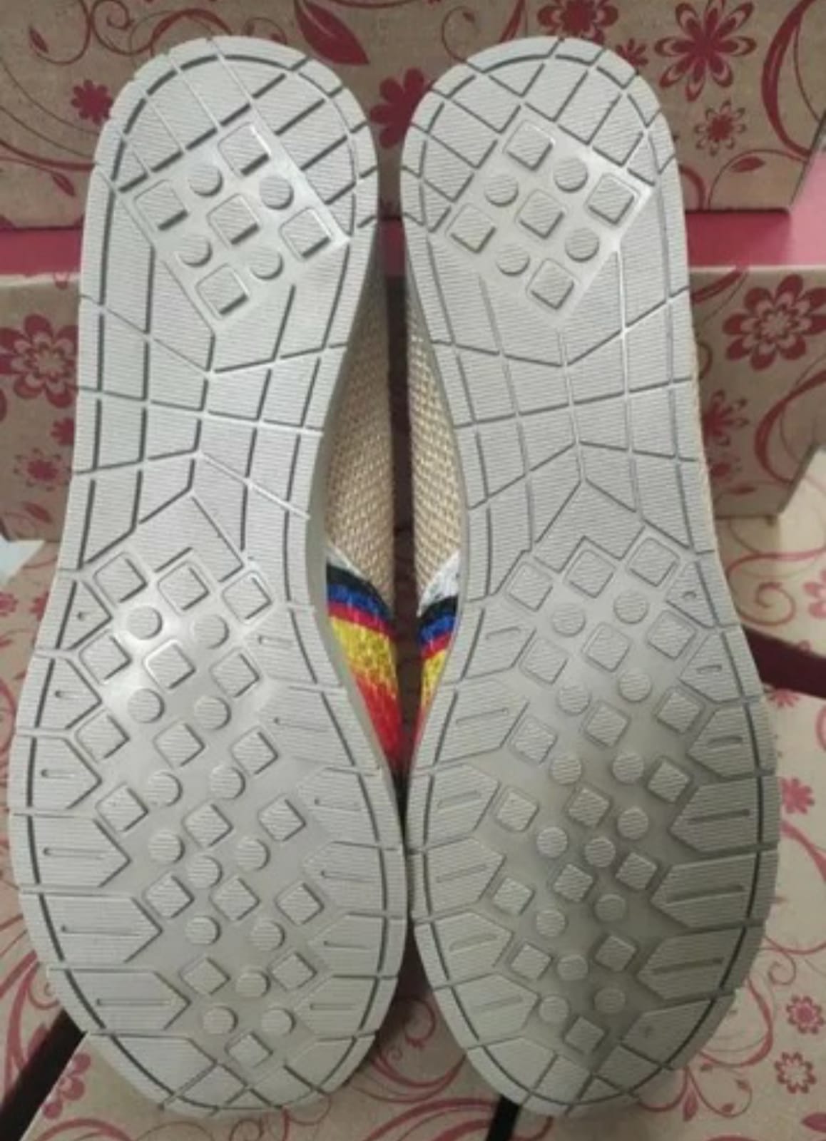 Alpargata Zapato Artesanal Dama Diseño Frida Con Flores Talla 4