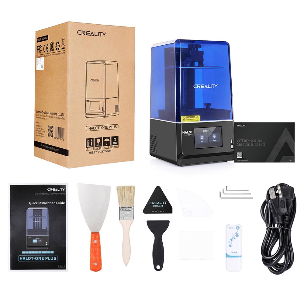 Impresora 3d De Resina Halot One Plus Creality