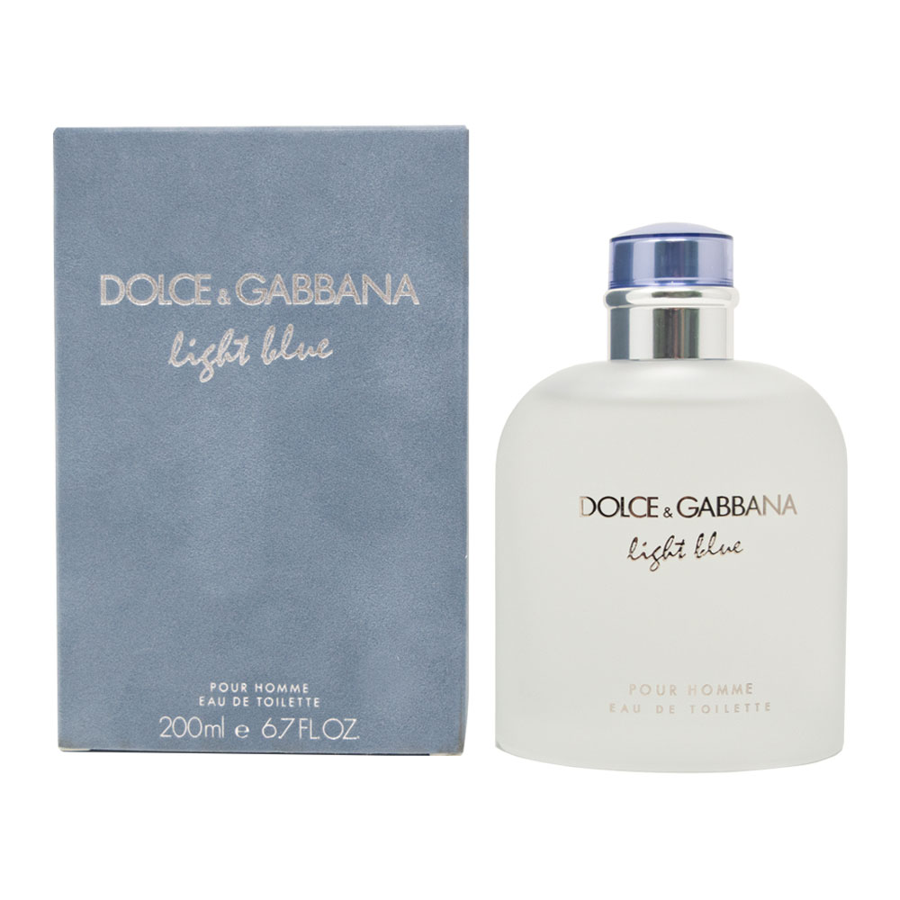 Perfume Dolce Gabbana Light Blue Agua de tocador 200 ml hombre