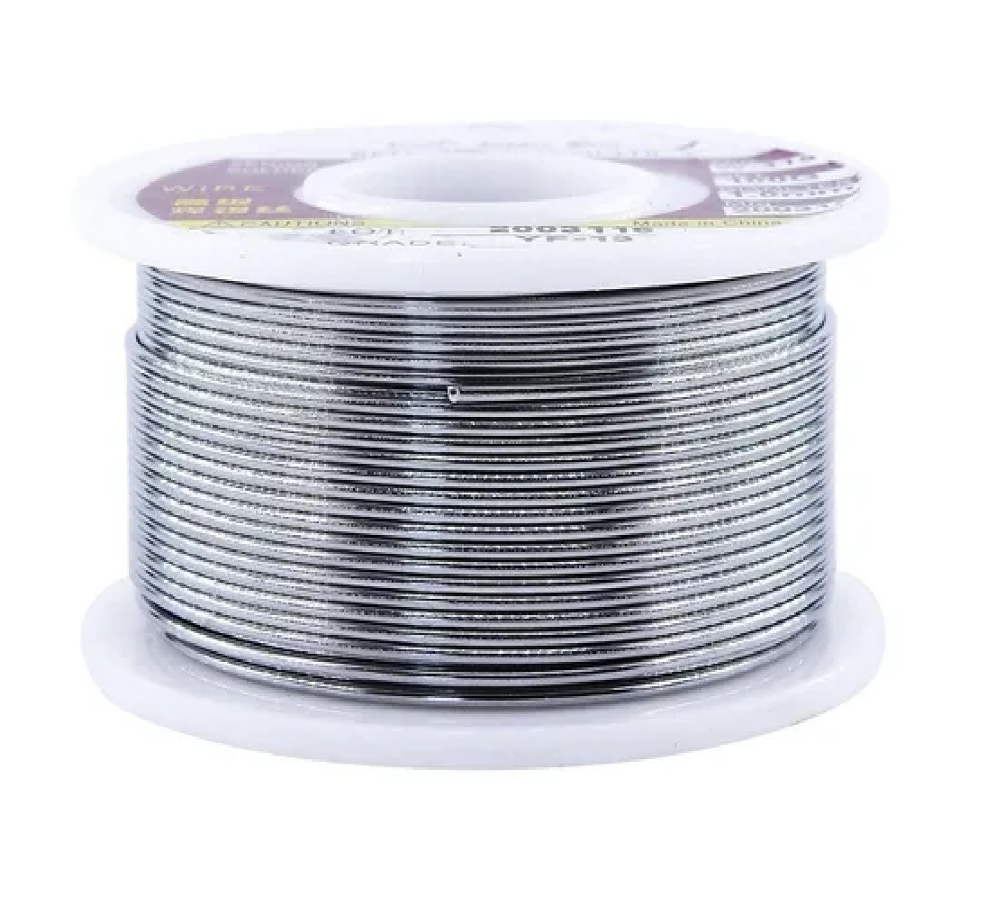 Rollo De Soldadura 100 Grs Aleacion 60/40 Estaño/ Plomo 1 Mm