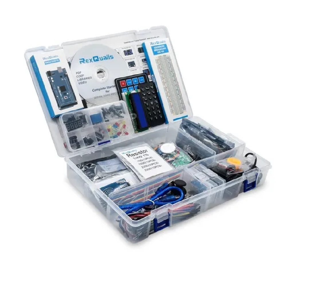 Kit Compatible C/ Arduino Mega 2560 Con Español Tutorial