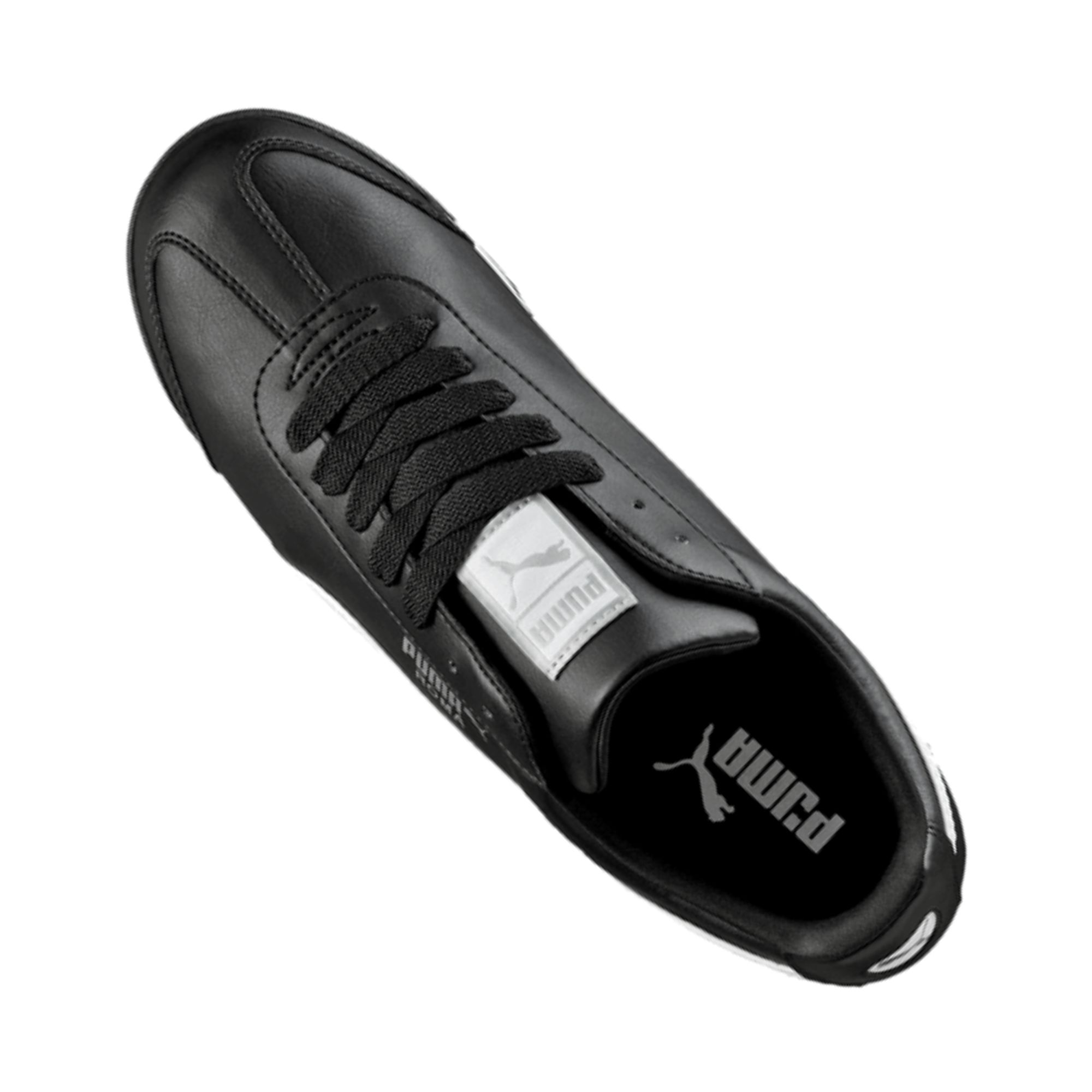Tenis Puma Roma Basic Negro con Blanco Hombre Originales 35357211