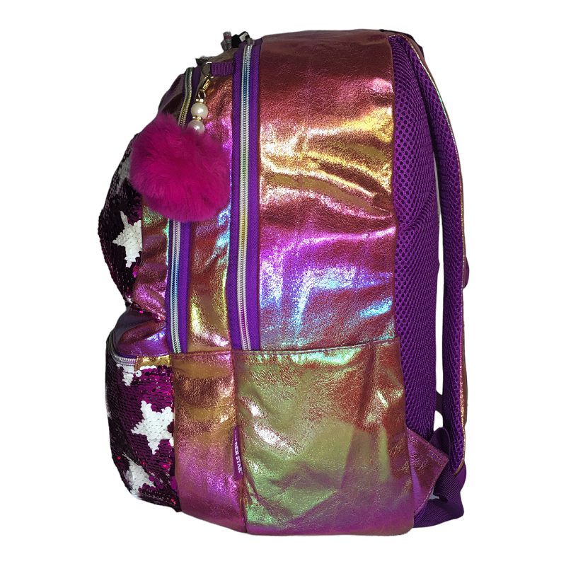 Mochila Golden Star Lentejuelas