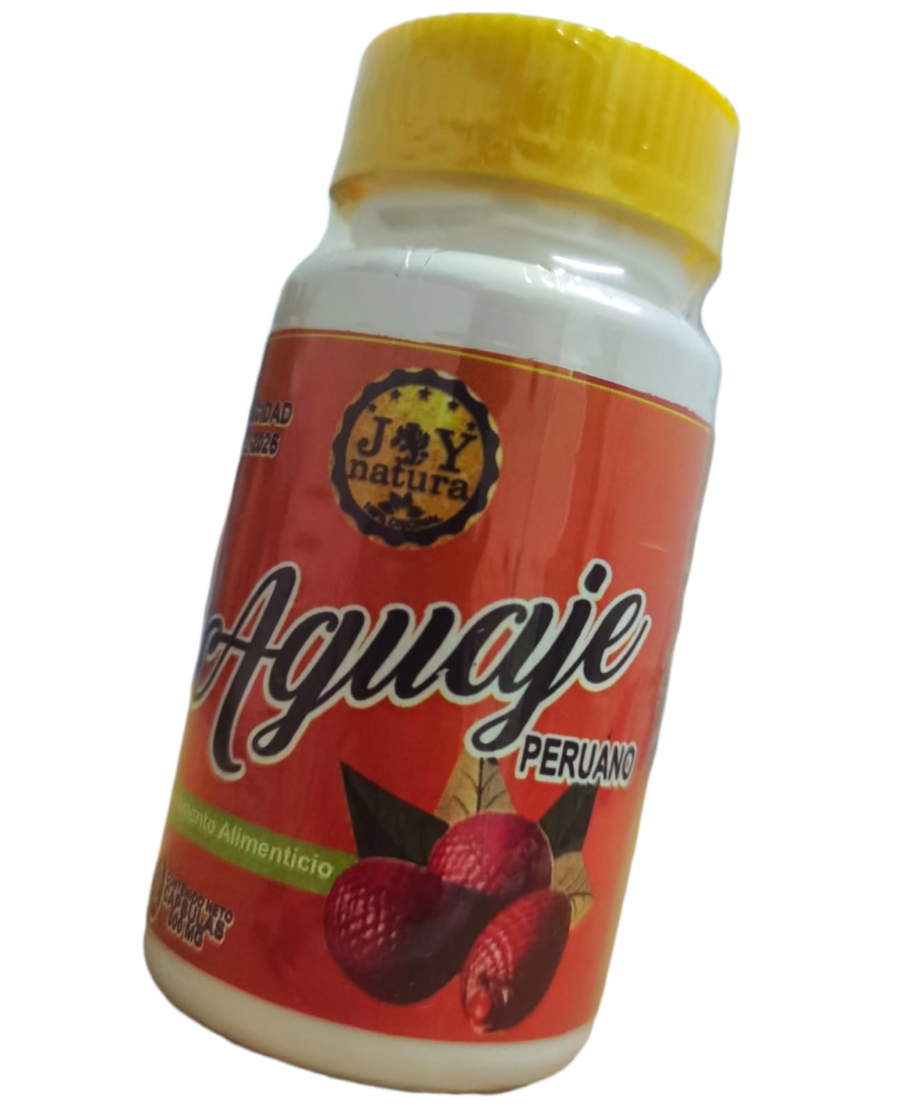 Aguaje Peruano 30 cápsulas 500mg Fortalece Músculos Huesos