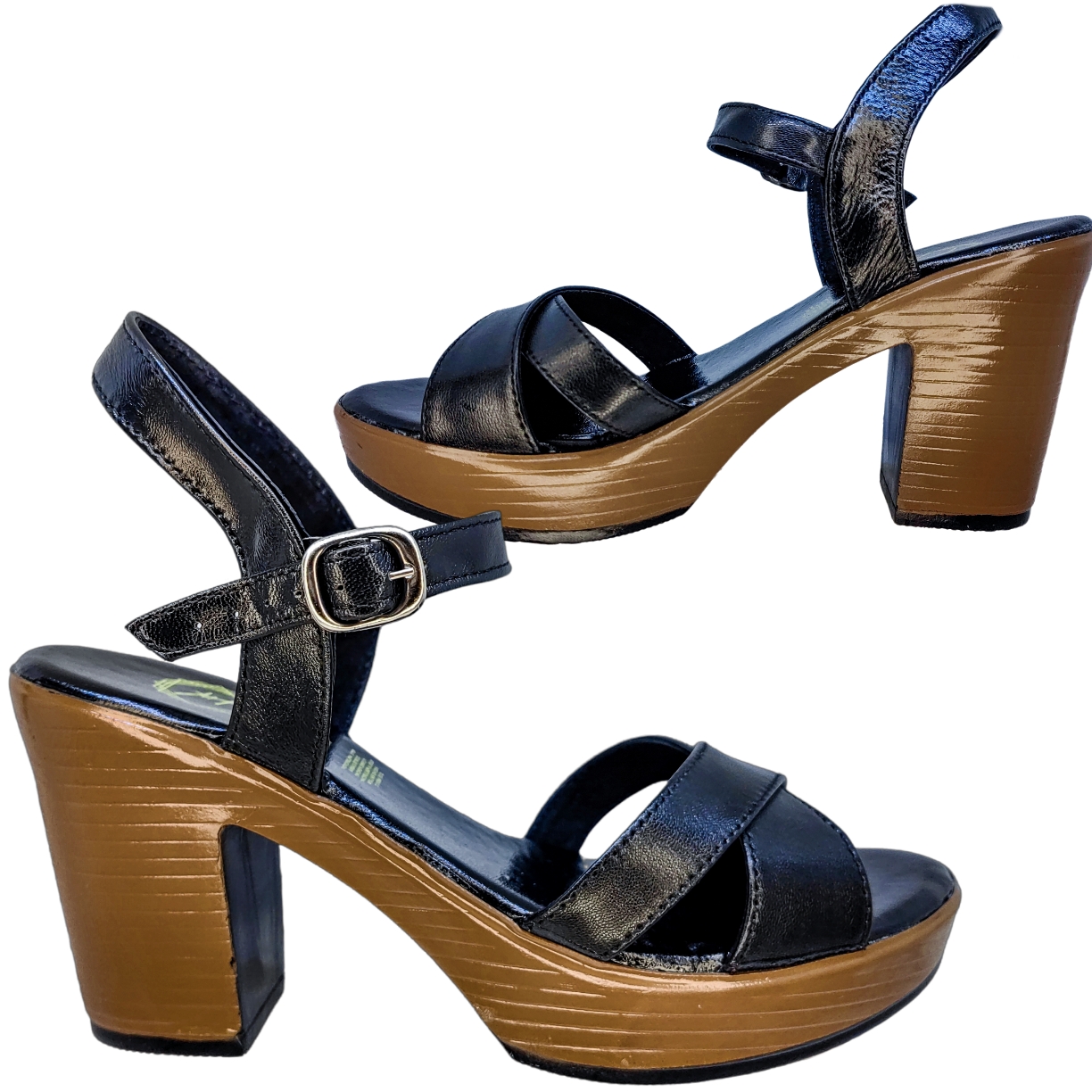 Huarache Cómoda Plataforma Moda Piel Cabra Tacon R14 22-27