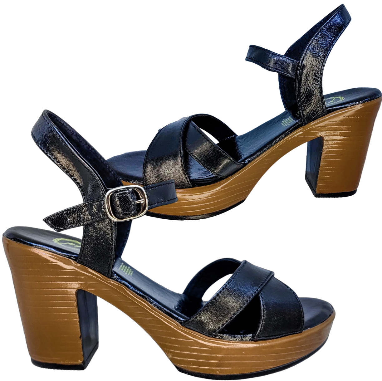 Huarache Cómoda Plataforma Moda Piel Cabra Tacon R14 22-27