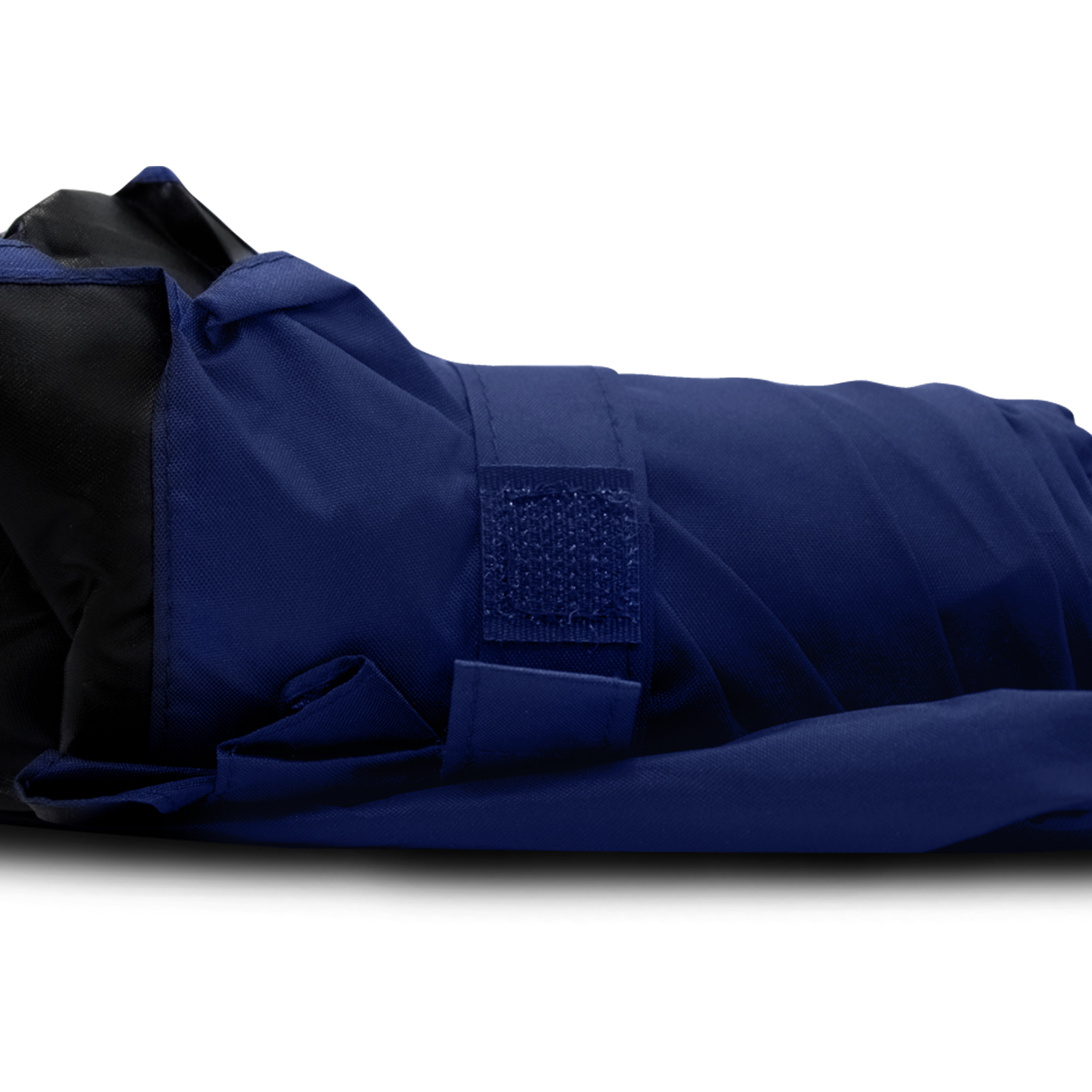 Paraguas Azul de bolsillo sombrilla automático protección rayos UV y Anti viento con estuche