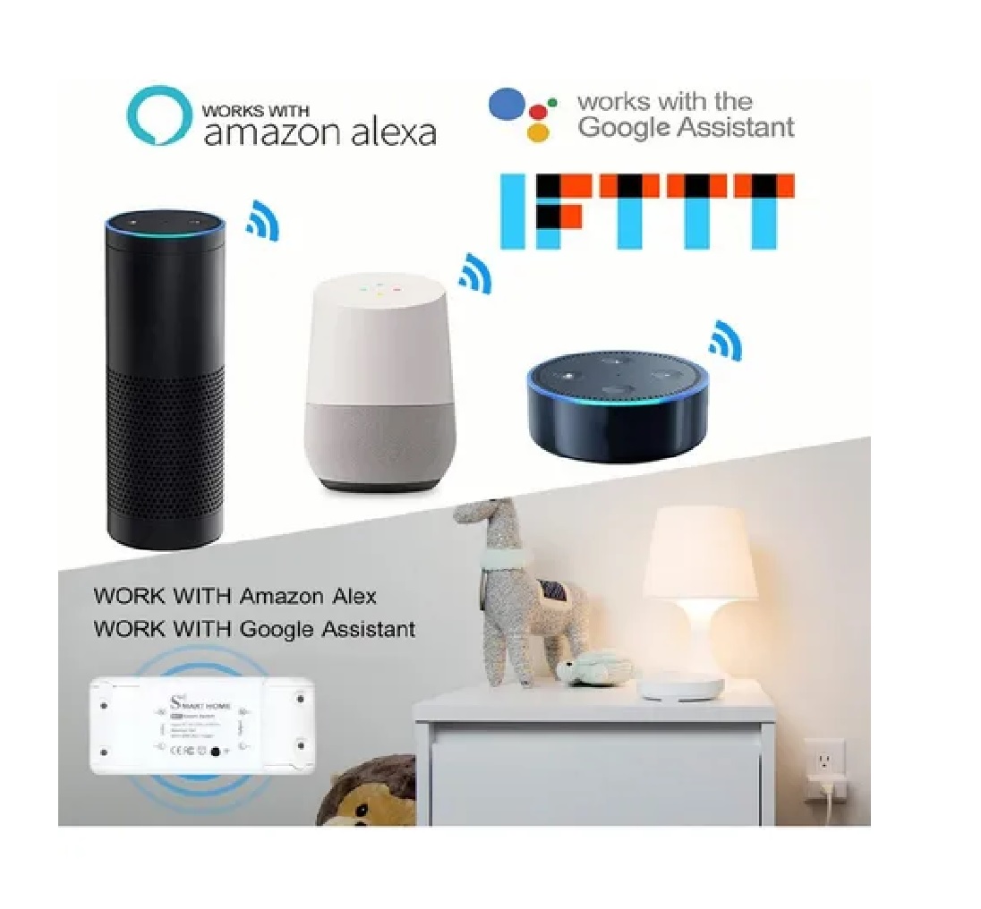 Smart Switch Interruptor Inteligente Wifi Google Home Alexa