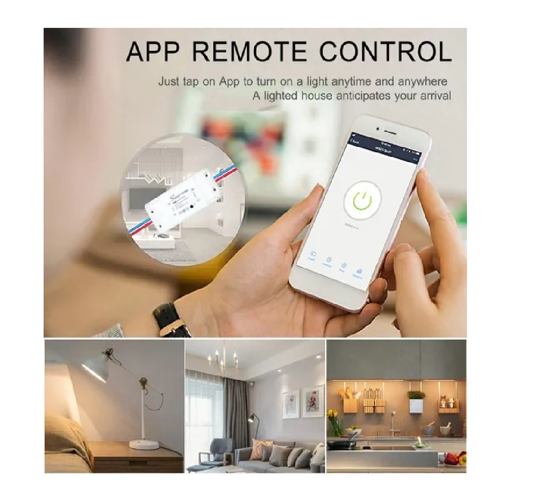 Smart Switch Interruptor Inteligente Wifi Google Home Alexa