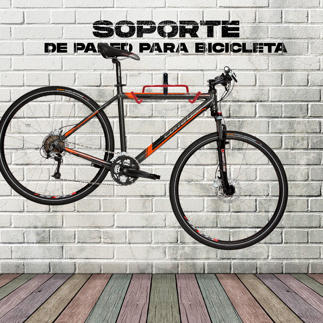 Gancho Bicicleta Soporte De Pared Para Bici Acero Abatible