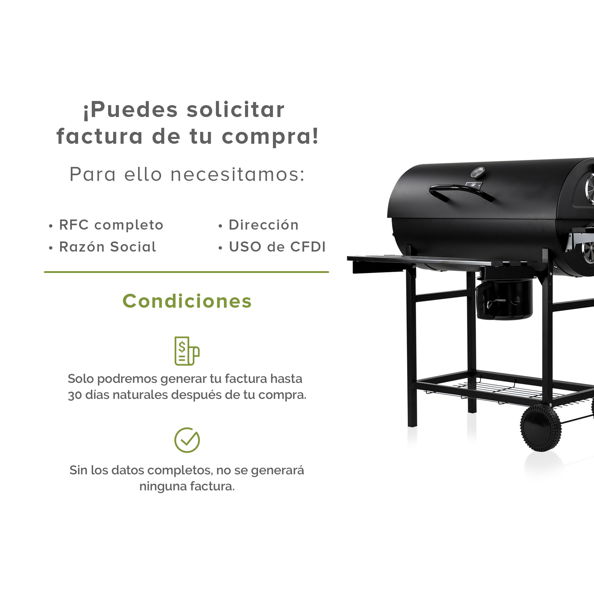 Asador De Carbón Tipo Barril 70 Cm Parrilladas Avera ACB02