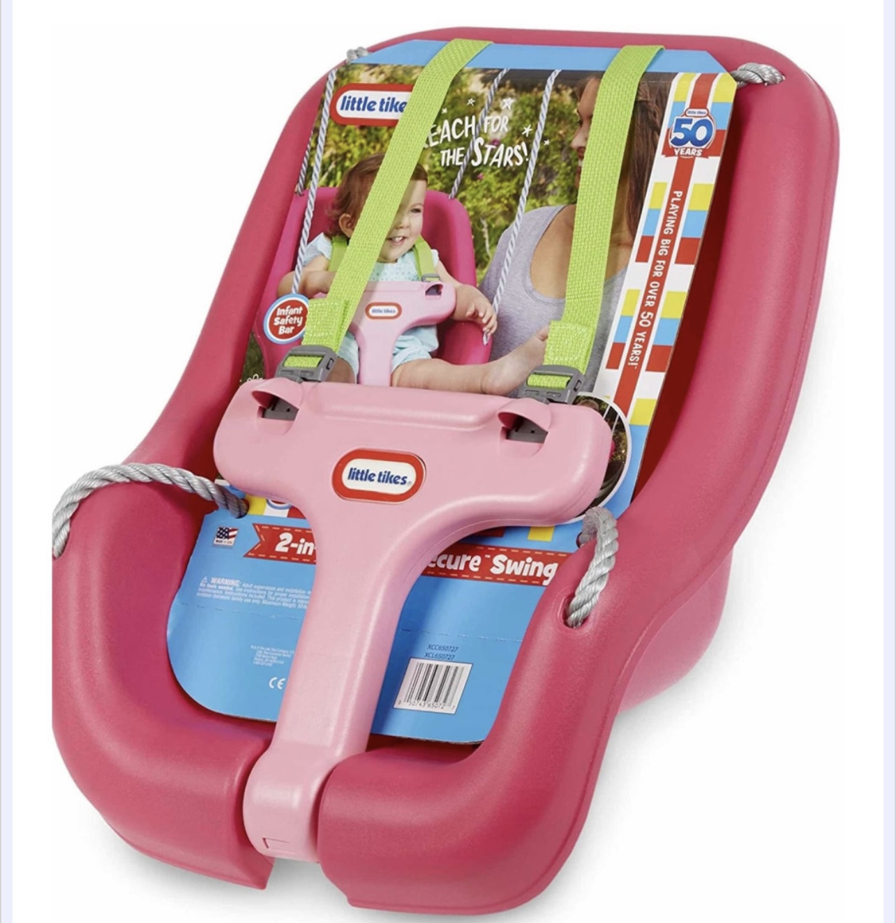 Padrísimo Columpio Little Tikes Rosa y Azul