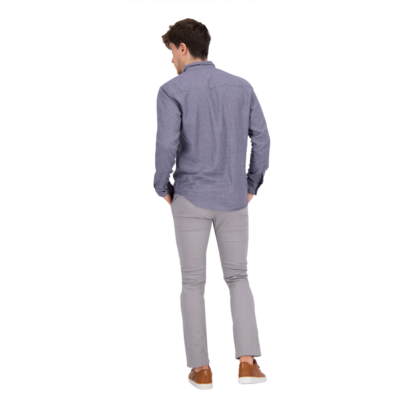 Chino de Gabardina Premium - Gris Perla Holstone Hombre