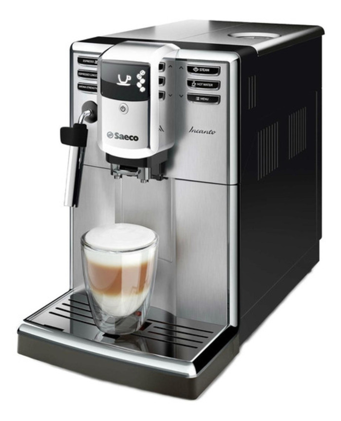 Cafetera Saeco Incanto HD8911 super automática acero inoxidable 