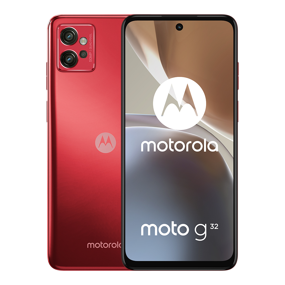 Celular Motorola Moto G32 Rojo 4Gb + 128Gb Liberado