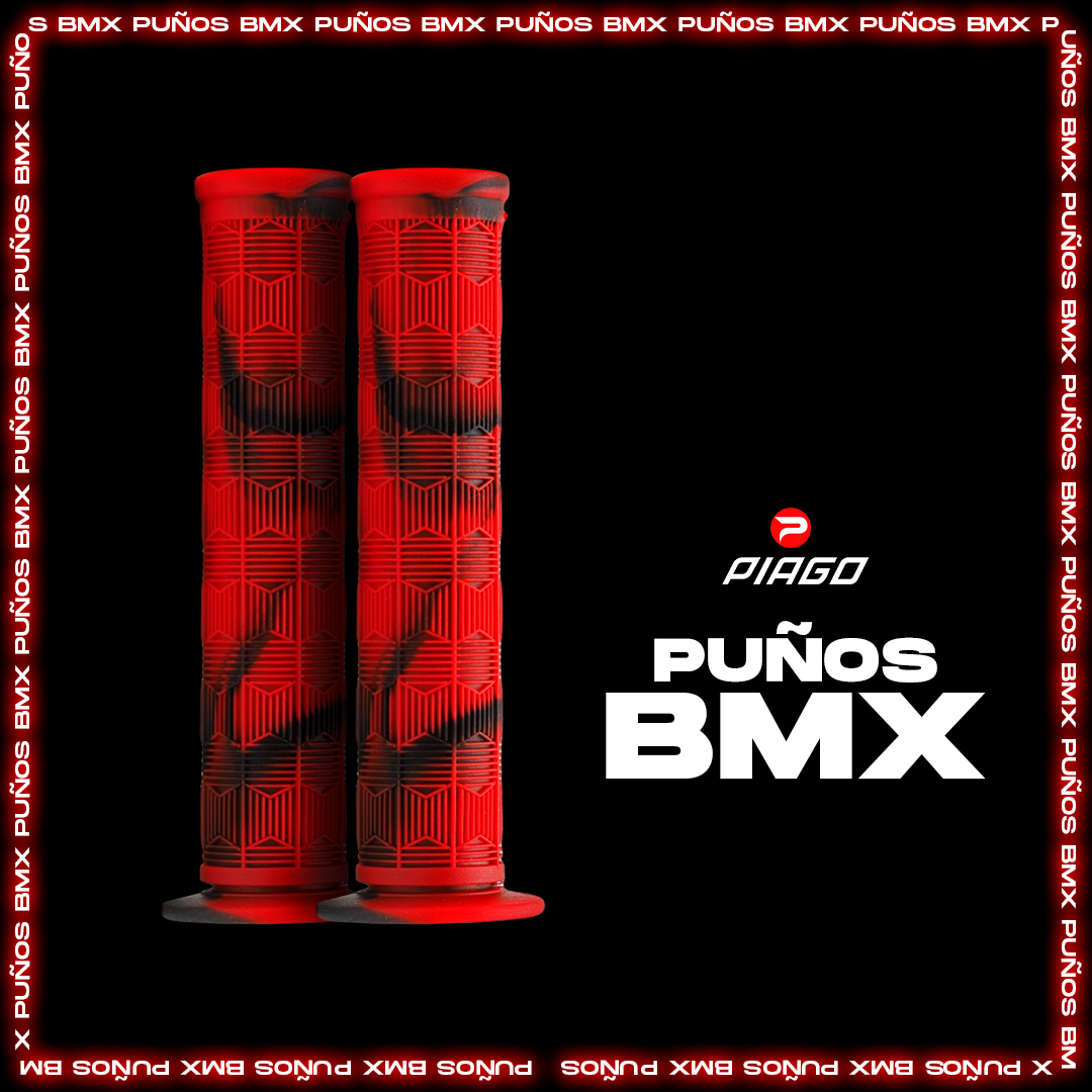 Puños Bicicleta Bmx De Goma Camuflaje Antiderrapantes 140 Mm