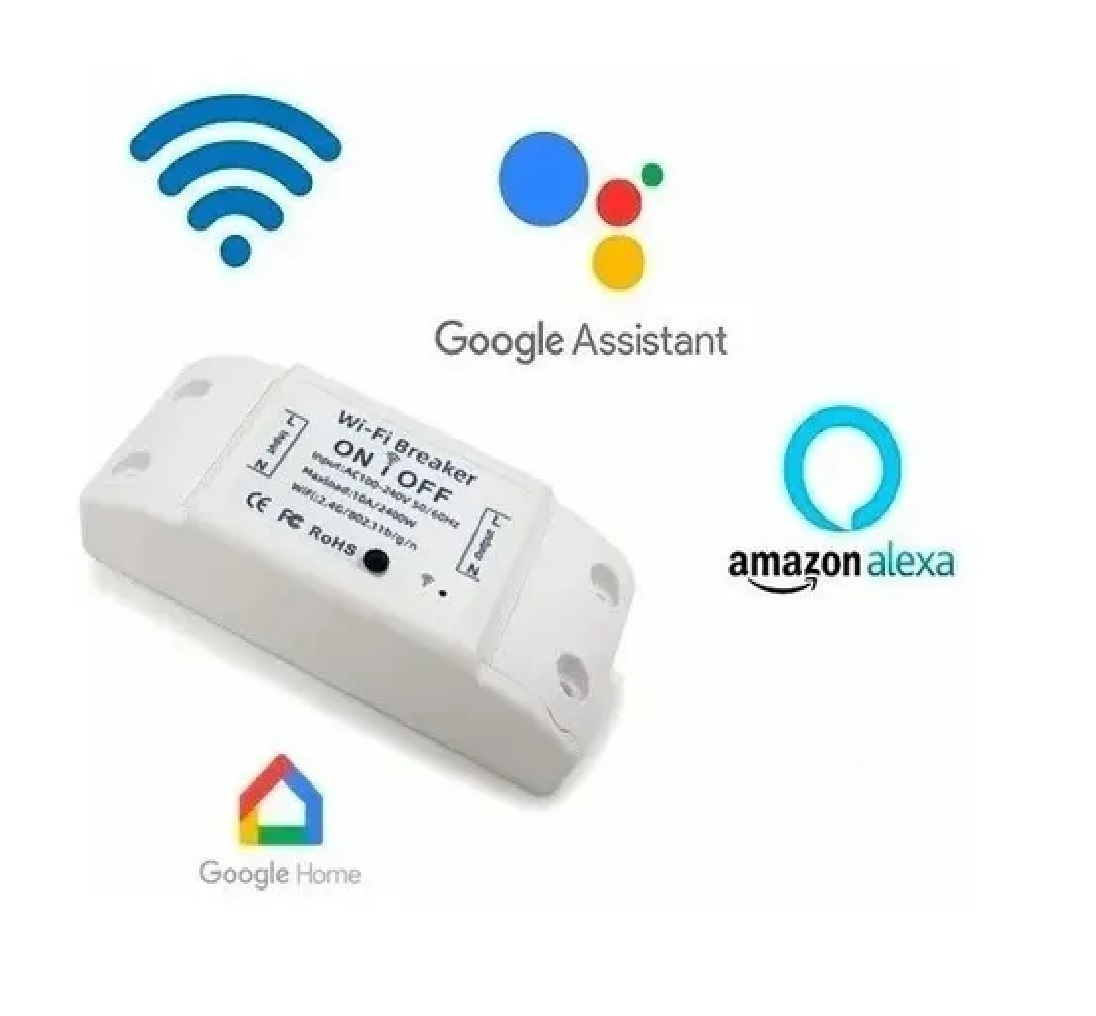 Smart Switch Interruptor Inteligente Wifi Google Home Alexa