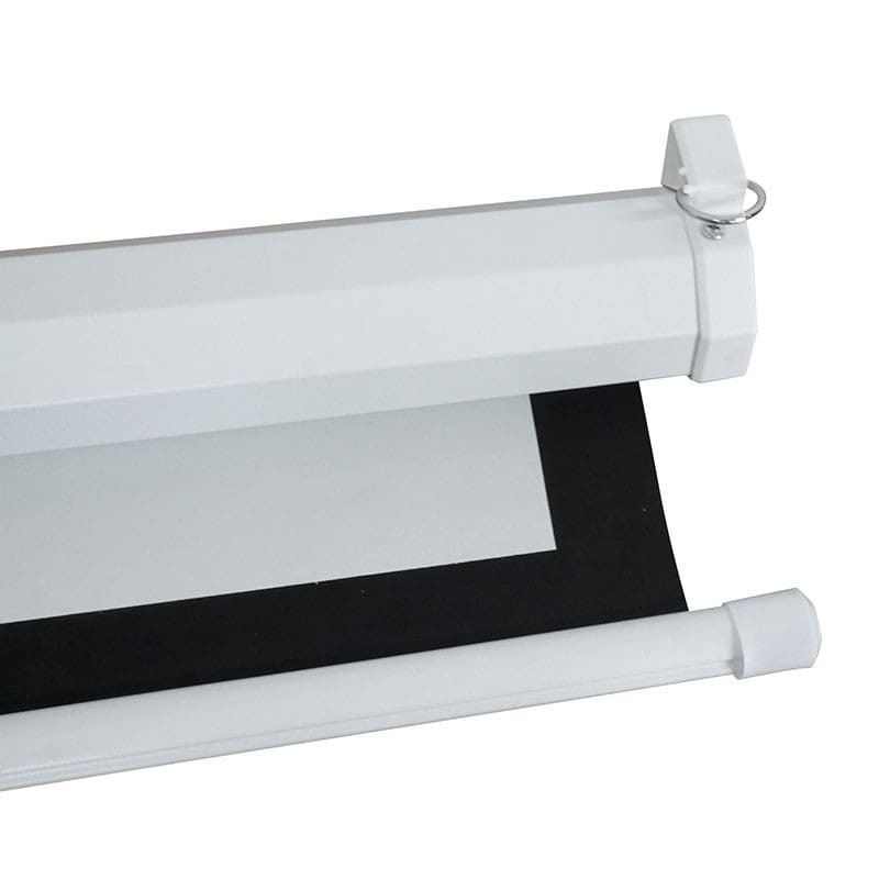 Pantalla de Proyección de 136'', Qian Screen Guding, para Colgar, Manual, Blanco Mate