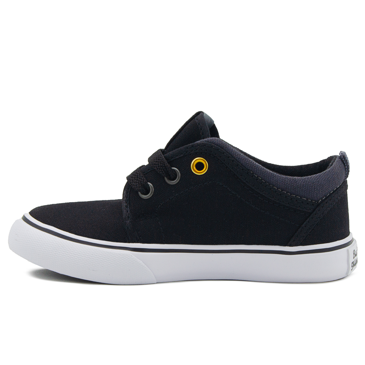 Bubble gummers Tenis Casual para Niño Lona Choclo Negro